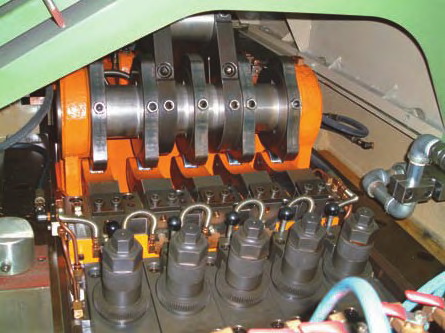 Multi-Station Cold Forging Machine – 5 Station Special Part Former BP-Series specification